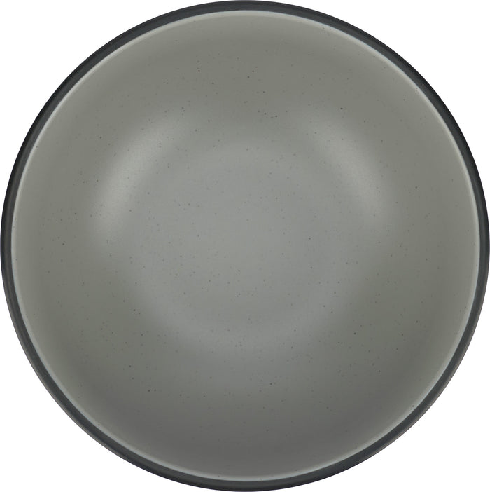 Melamine Round Bowl - Black - 6.1