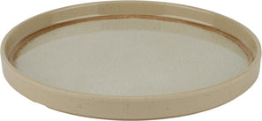 Melamine Beige Deep Plate - 7
