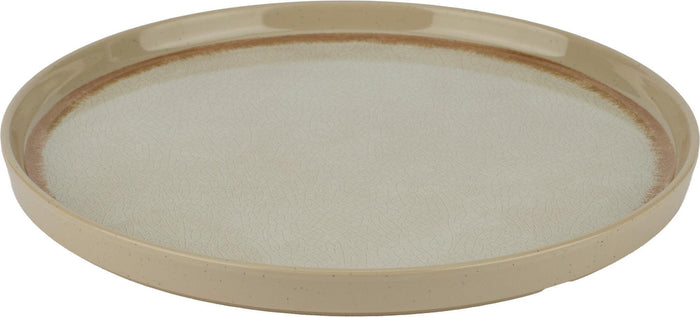 Melamine Beige Deep Plate - 10