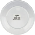 Melamine White Plate - Wide Rim - 7