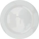 Melamine White Plate - Wide Rim - 10