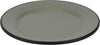 Melamine Black Plate - Wide Rim - 7