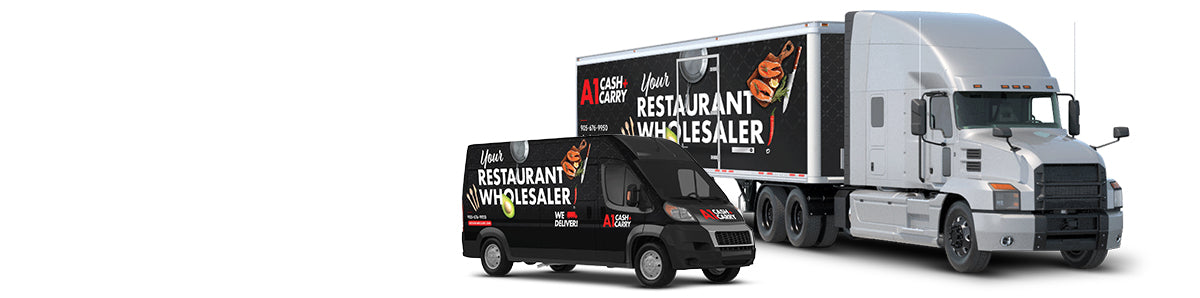 A1 Local Delivery box truck and tractor-trailer for bulk business deliveries in Ontario