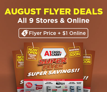 A1 Cash and Carry August 2026 Flyer Deals, In-Store and Online
