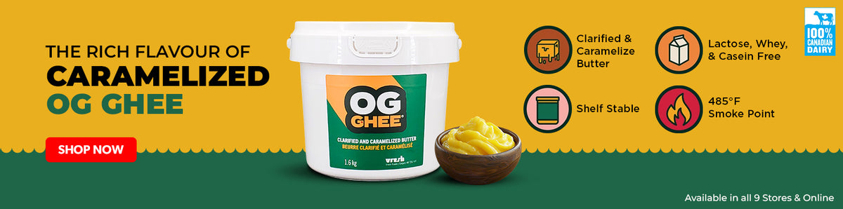 Shop now for OG Ghee organic, grass-fed clarified butter 