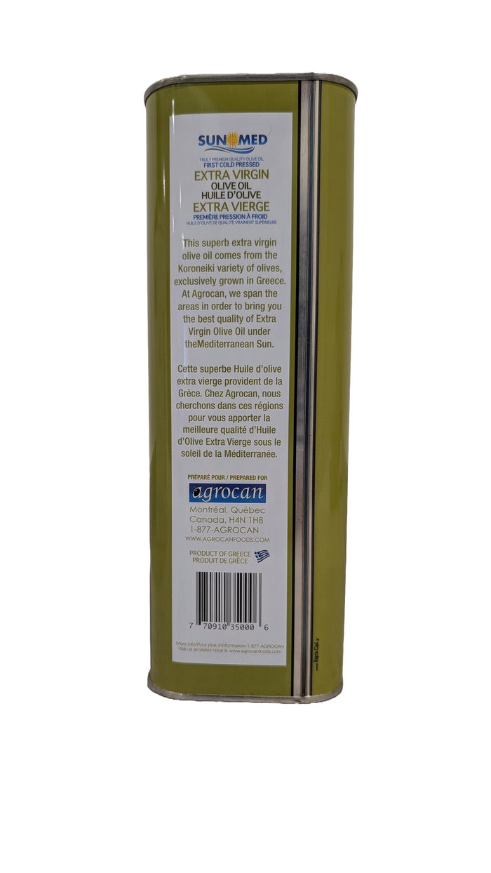 Sun Med - Extra Virgin Oilve Oil - Greek