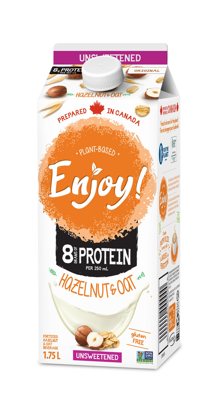 Enjoy - Protein Milk - Hazelnut Oat Unsweetened Orignal
