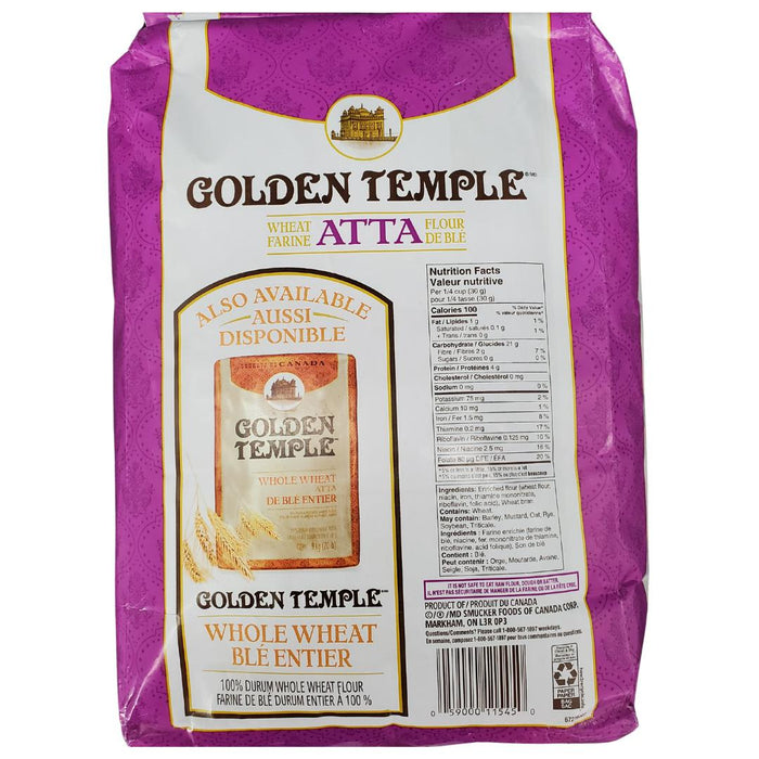 Golden Temple - Wheat Flour - Purple bag - 9kg