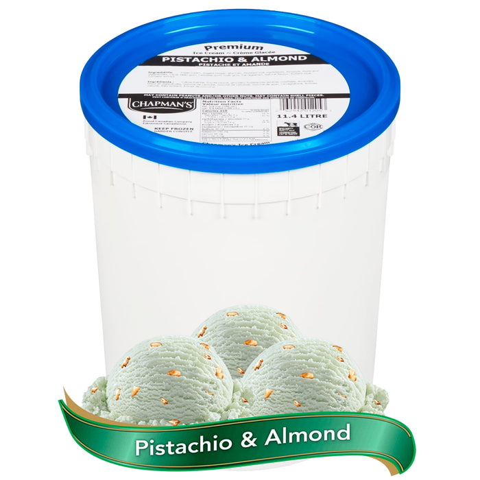 Chapman's - Ice Cream - Pistachio and Almonds - Premium