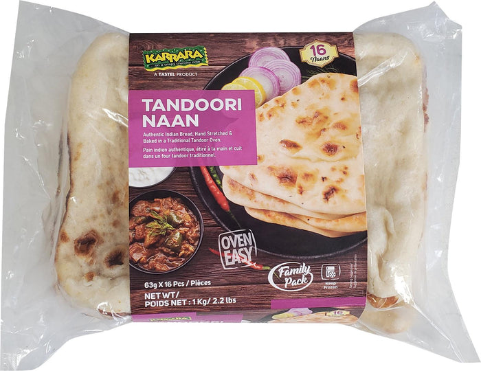 Karrara - Tandoori Naan - Plain - 63g
