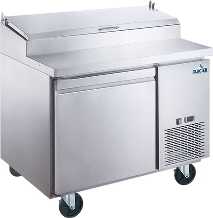 Glacier - Mega Top Prep Table 1 Door 12 Bins 29*31*45 -GMT-29-12