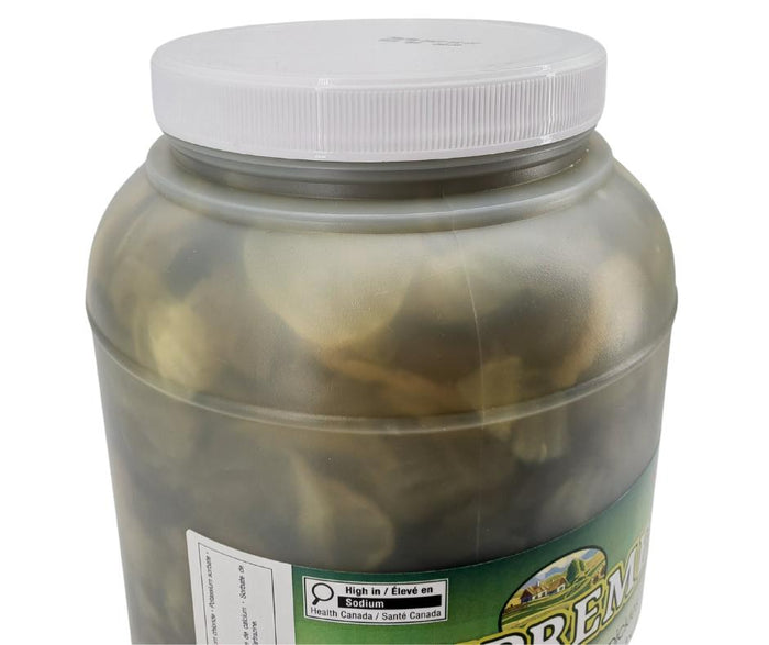 Supreme - Dill Pickles - Sliced - for Hamburger - Plastic Jar