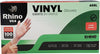 Rhino - VC4 - Clear Vinyl Gloves - Large - 400L