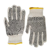 Gloves - Dotted - Large - 24cm - (Yellow Band)