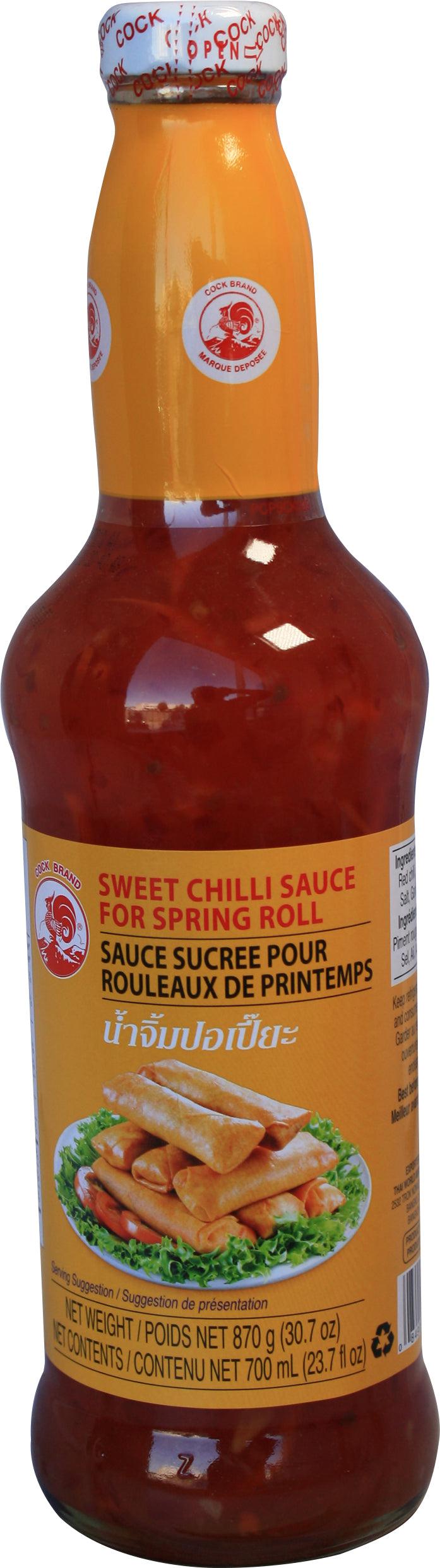 Cock Brand - Sweet Chilli Sauce - Spring Rolls