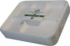 Eco-Craze - 5 Compartment Bagasse Tray (Thali) - Retail Pack