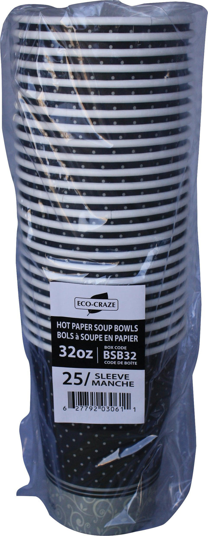 CLR - Eco-Craze - Paper Soup Bowl - 32oz