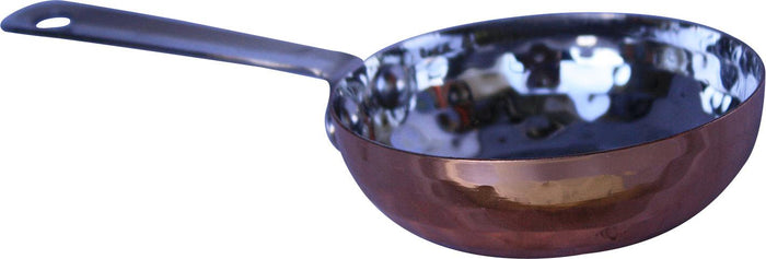 CLR - PK-84246A - Fry Pan 2.75oz - SS - Copper Finish w/Handle