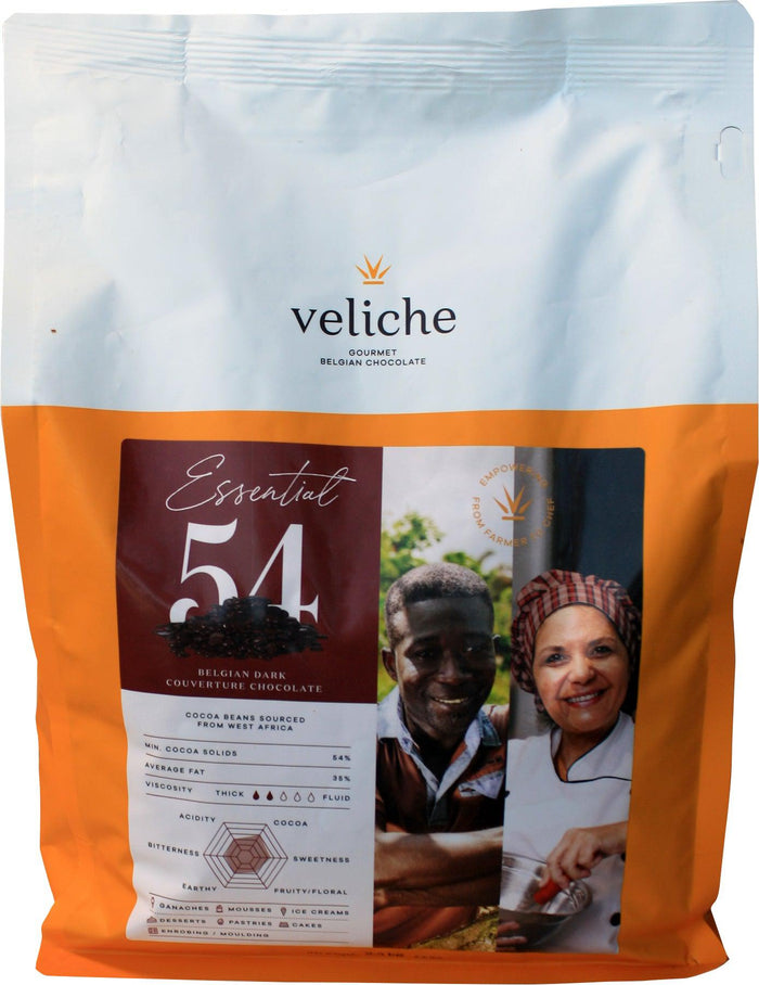 Veliche - Dark Chocolate Callets - 54%
