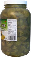 Supreme - Dill Pickles - Sliced - for Hamburger - Plastic Jar