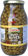 Aurora - Olives - Green - Calabrese - Cracked