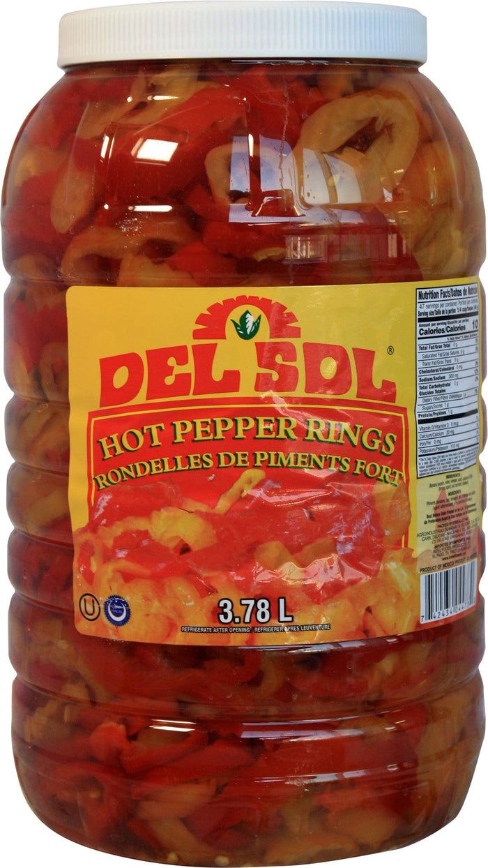 Delsol - Hot Banana Pepper Rings