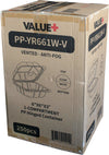 CLR - Value+ - YR661W-V- PP Hinged Cont.- 6x6x3