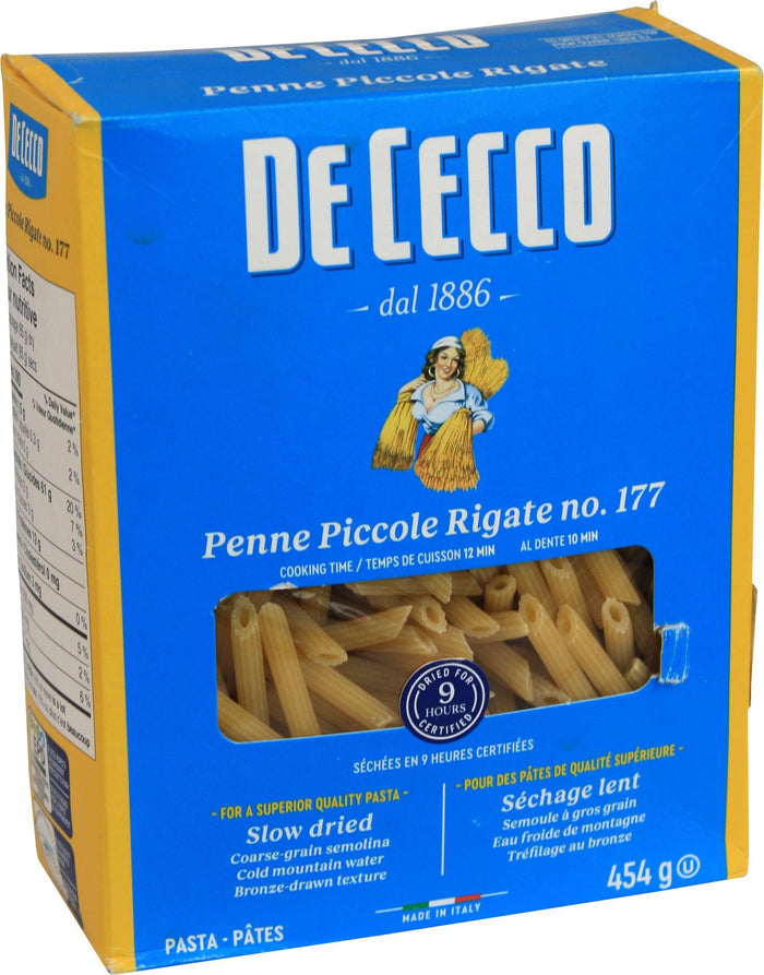 DeCecco - Penne Piccole Rigate no. 177