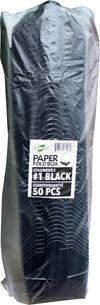 Eco-Craze - #1 Black Paper Fold Box - PFB01-B