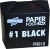 Eco-Craze - #1 Black Paper Fold Box - PFB01-B