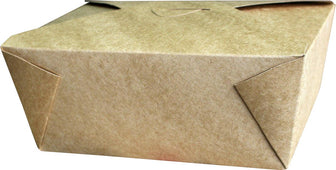 Eco-Craze - #4 Kraft Paper Fold Box - PFB04-K