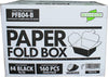 Eco-Craze - #4 Black Paper Fold Box - PFB04-B