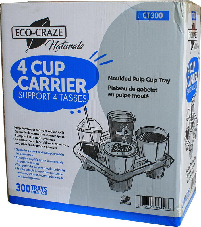Eco-Craze - 4 Cup Carrying Tray