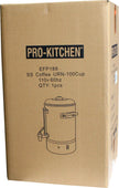 Coffee URN Stainless Steel 100Cup - 110V 60HZ