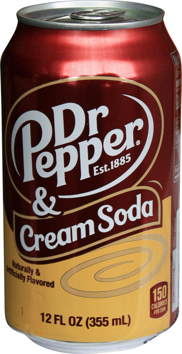 Dr. Pepper - Cream Soda - Cans