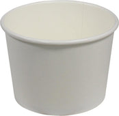 Morning Dew - 16 oz Paper Soup Container - White - 16SCW