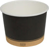 Morning Dew - 16 oz Paper Soup Container - Ebony Print - 16SCE