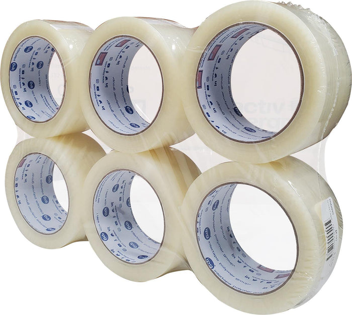 Intertape - Clear Carton Sealing Tape - 6100 - 48MMX100M
