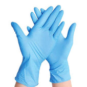 Rhino - NB6 - Blue Nitrile Gloves - Medium - 600M