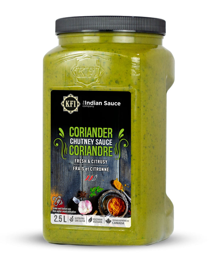 KFI - Corriander Chutney Sauce - Fresh & Citrusy