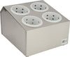 Pro-Kitchen - Cutlery Organizer - 4 Slot w/ Plastic Holders