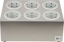 Pro-Kitchen - Cutlery Organizer - 6 Slot w/ Plastic Holders