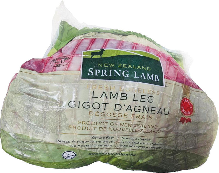 Fresh - NZ Spring Lamb - Boneless Leg - Halal