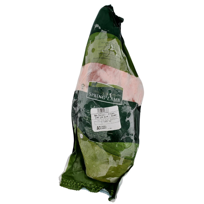 Frozen - NZ Spring Lamb - Bone-In Leg - Chump On - Halal