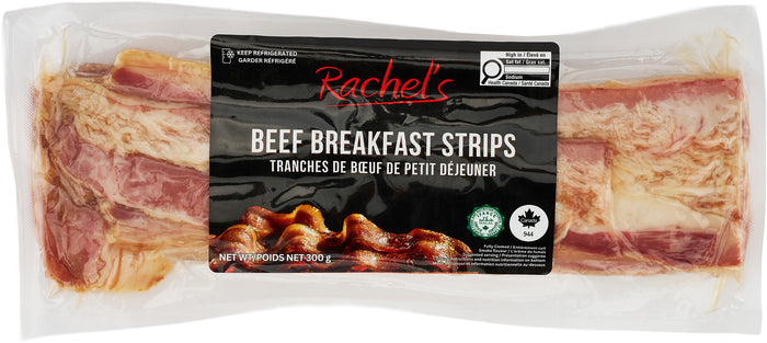 Fresh - Rachels - Beef Breakfast Strips (300 Gm X 18) - Halal