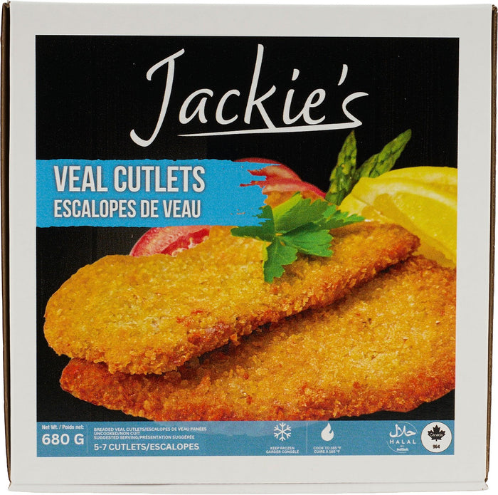 Frozen - Jackies - Breaded Veal Cutlets (680 Gm X 8)