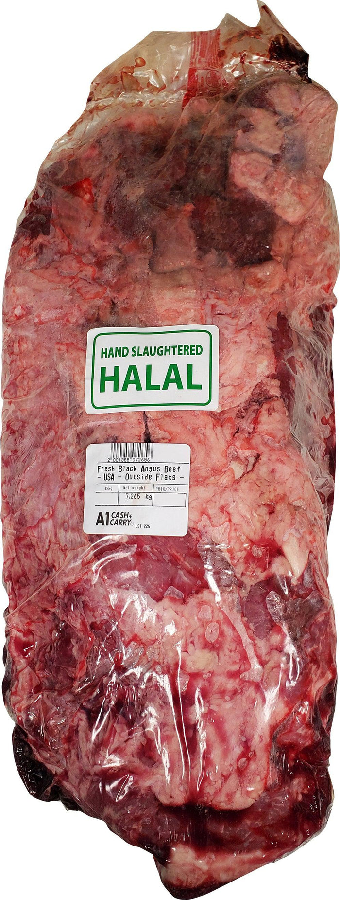 Fresh Black Angus Beef - USA - Outside Flats - Halal