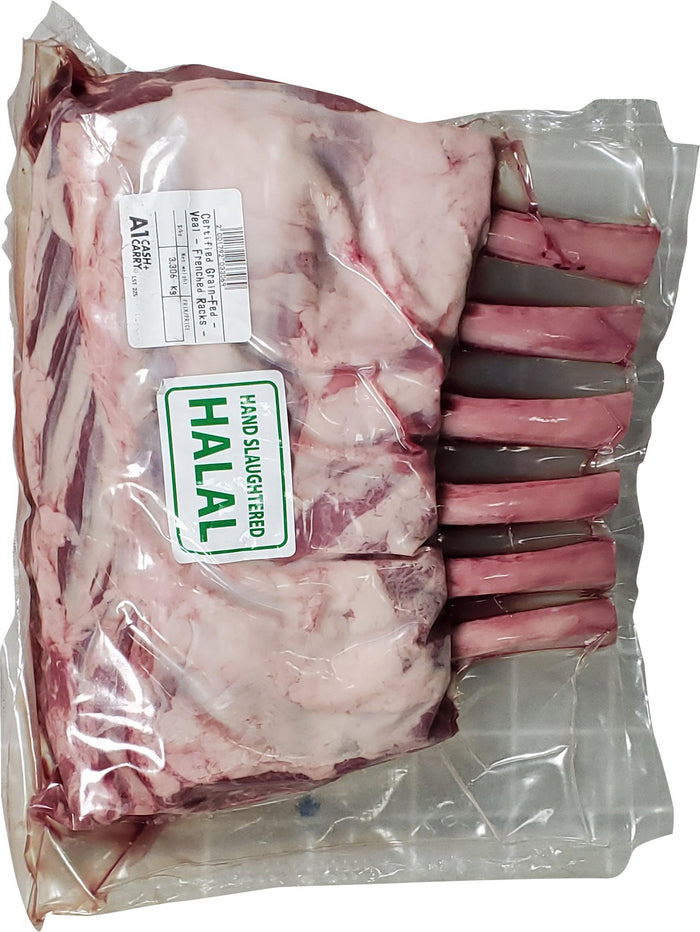 Fresh - MontPak Veal - Frenched Reacks - Halal
