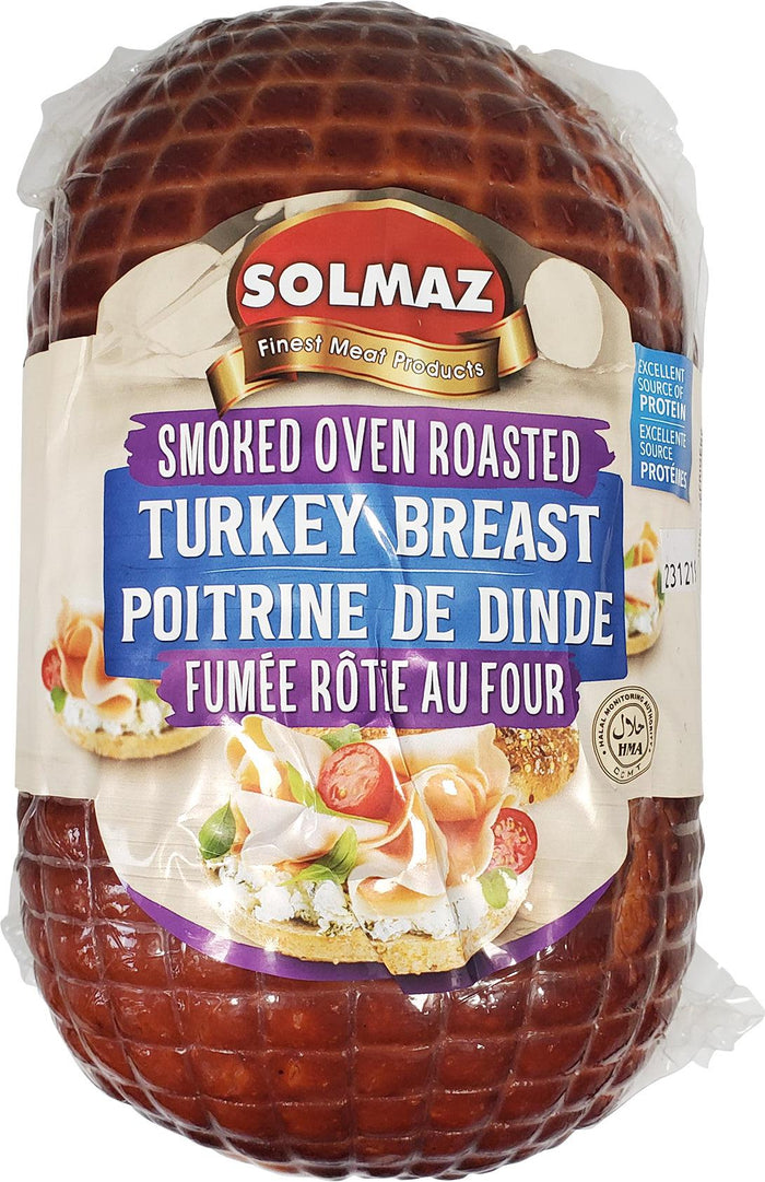 Fresh Deli - Solmaz - Cooked / Smoked - Turkey Breasts - Montreal Style - Halal