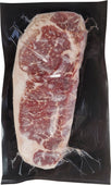 Black Angus USA - Striploin Steaks - 10 x 8 oz - Halal